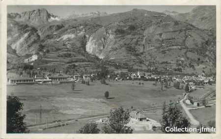 Carte postale montrant l&lsquo;emplacement actuel de la résidence - Date inconnue